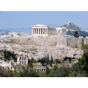 Papermoon Fotobehang Parthenon van Athene