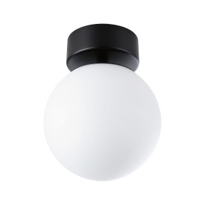 Paulmann Led-plafondlamp Selection Bathroom Gove IP44 3000K 9W Satin, Glas/Metaal (1 stuk)