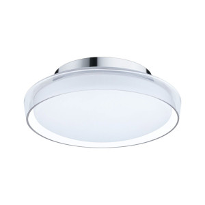 Paulmann Led-plafondlamp Selection Bathroom Luena IP44 11,5W 3000K Chroom 230V Glas/Metaal