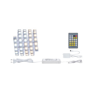 Paulmann Led-strepen MaxLED 500 Basisset 1,5m 10W 230/24V 20VA Zilver kunststof (1 stuk)