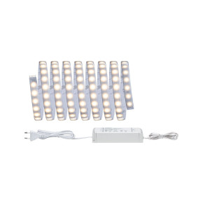 Paulmann Led-strepen MaxLED 500 Basisset 3m 18W 230/24V 36VA Zilver kunststof (1 stuk)