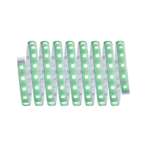 Paulmann Led-strepen MaxLED 500 Basisset 3m Deksel 3000K 36W 230/24V 60VA Zilver kunststof (1 stuk)