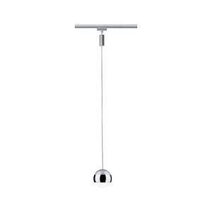 Paulmann Railsysteem-lampen URail Hanglamp Capsule II 440lm 6,3W 4000K 230V Chroom mat, Chroom (1-delig)