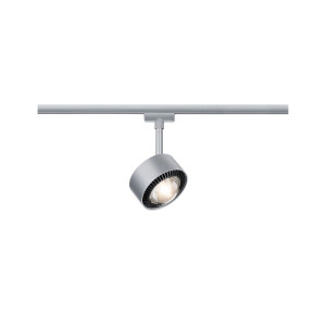 Paulmann Railsysteem-lampen URail rail spot Aldan 498lm 8W 2700K 230V Zwart mat, Chroom