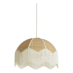 Light & Living Hanglamp 'Malacia' Raffia, 50cm, kleur Crème