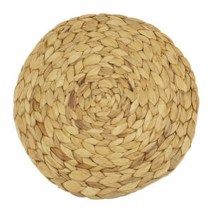 Krumble Placemat - Rotan - Diameter 30 cm - Lichtbruin