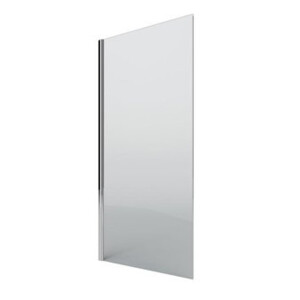 Plieger Panorama douchewand 6mm 48/50x200cm inclusief bevestiging exclusief muursteun chroom PA1C6TC250A9
