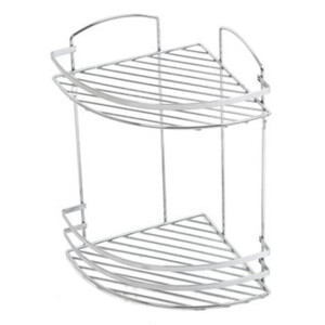 Plieger Solid hoekplanchet 2 laags draadmodel chroom 4784350