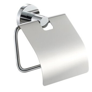 Plieger Vigo closetrolhouder m. klep chroom 4784406