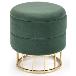 Poef Minty 41 cm hoog in groen