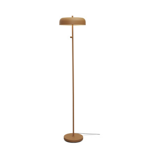 its about RoMi Vloerlamp 'Porto' 145cm, kleur Mosterdgeel