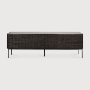 Ethnicraft TV-meubel 'Grooves' Gevernist Teakhout, 162cm