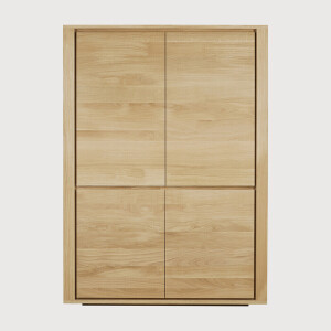 Ethnicraft Opbergkast 'Shadow' Geolied Eikenhout, 160 x 115cm