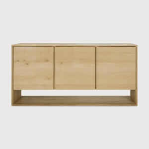 Ethnicraft Dressoir 'Nordic' Geolied Eikenhout, 158cm