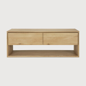 Ethnicraft TV-meubel 'Nordic' Geolied Eikenhout, 120cm