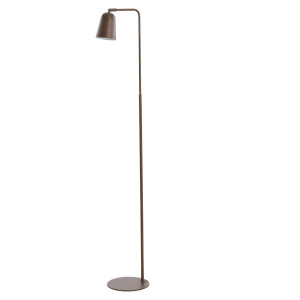 Light & Living Vloerlamp 'Salomo' 147cm, kleur Donkerbruin