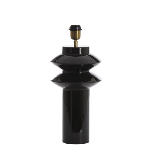 Light & Living Tafellamp 'Petch' 40cm, kleur Zwart (excl. kap)