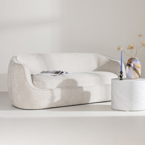 Nohr 3-zits Bank 'Quentella' kleur Lichtgrijs