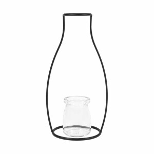 QUVIO Vaas - Diameter 10,5 cm - Hoogte 23 cm