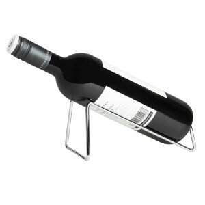 QUVIO Wijnrek - 1 Fles - RVS