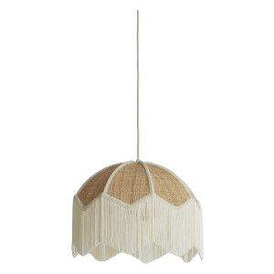 Light & Living Hanglamp 'Malacia' Raffia, 40cm, kleur Crème