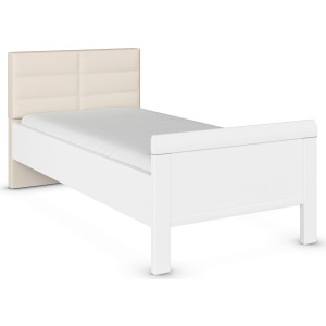 rauch Bed Evelyn in comfortabele hoogte met gestoffeerd hoofdeinde in elegante stijl made in germany