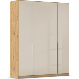 rauch Draaideurkast Kledingkasten kast garderobe AGORDO met glazen front doordachte binnenuitrusting, in 6 breedtes en 2 hoogtes made in germany