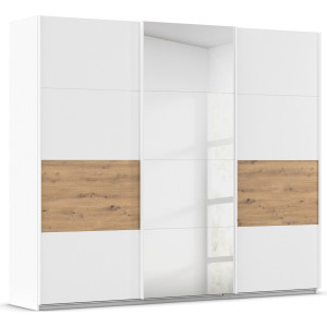 rauch Schuifdeurkast Kledingkast Kast Garderobe CORTONA inclusief indeling, 2 stoffen dozen en extra planken