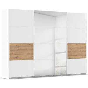 rauch Schuifdeurkast Kledingkast Kast Garderobe CORTONA inclusief indeling, 2 stoffen dozen en extra planken