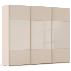 rauch Schuifdeurkast Kledingkast Kast Garderobe Slaapkamerkast SCALE-FYRA edel vierdelige deuren glas mat/glanzend veel kleuren made in germany