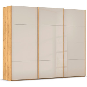 rauch Schuifdeurkast Kledingkast Kast Garderobe Slaapkamerkast SCALE-FYRA edel vierdelige deuren met glas-front veel kleuren made in germany