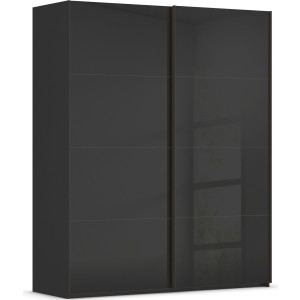 rauch Schuifdeurkast Kledingkast Kast Garderobe Slaapkamerkast SCALE-FYRA edel vierdelige deuren met glas-front veel kleuren made in germany
