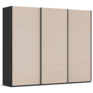 rauch Schuifdeurkast Kledingkast Kast Garderobe Slaapkamerkast SCALE-FYRA edel vierdelige deuren met glas-front veel kleuren made in germany