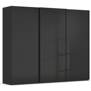 rauch Schuifdeurkast Kledingkast Kast Garderobe Slaapkamerkast SCALE-FYRA edel vierdelige deuren met glas-front veel kleuren made in germany