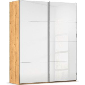 rauch Schuifdeurkast Kledingkast Kast Garderobe Slaapkamerkast SCALE-FYRA edel vierdelige deuren met glas-front veel kleuren made in germany