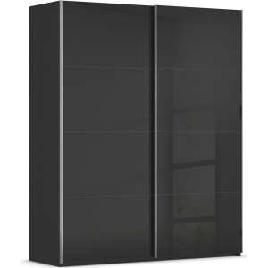 rauch Schuifdeurkast Kledingkast Kast Garderobe Slaapkamerkast SCALE-FYRA edel vierdelige deuren met glas-front veel kleuren made in germany