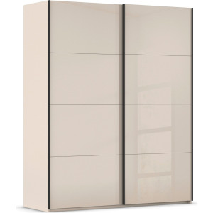 rauch Schuifdeurkast Kledingkast Kast Garderobe Slaapkamerkast SCALE-FYRA edel vierdelige deuren met glas-front veel kleuren made in germany