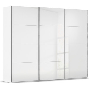 rauch Schuifdeurkast Kledingkast Kast Garderobe Slaapkamerkast SCALE-FYRA edel vierdelige deuren met glas-front veel kleuren made in germany