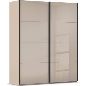 rauch Schuifdeurkast Kledingkast Kast Garderobe Slaapkamerkast SCALE-FYRA edel vierdelige deuren met glas-front veel kleuren made in germany