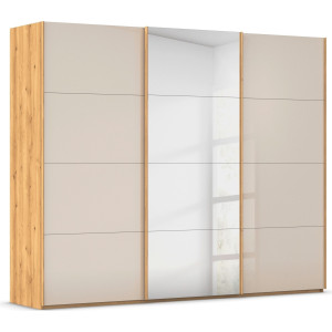 rauch Schuifdeurkast Kledingkast Kast Garderobe Slaapkamerkast SCALE-FYRA edel vierdelige deuren spiegel/glas-mix veel kleuren made in germany