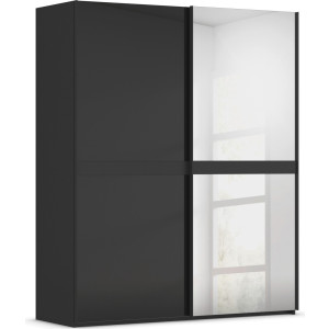 rauch Schuifdeurkast Kledingkast kast garderobe slaapkamerkast SCALE-LINE edel uiterlijk met buikband met glas/spiegel-front made in germany