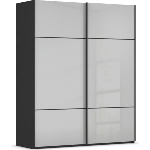 rauch Schuifdeurkast Kledingkast kast garderobe slaapkamerkast SCALE-TRIO edel drievoudig front met 2 sierlijsten glasfront made in germany