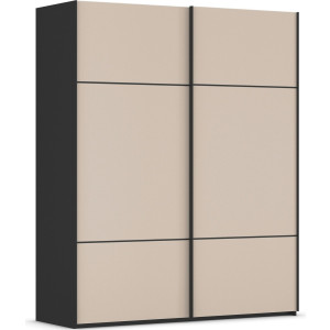 rauch Schuifdeurkast Kledingkast kast garderobe slaapkamerkast SCALE-TRIO edel drievoudig front met 2 sierlijsten glasfront made in germany