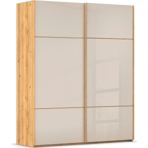 rauch Schuifdeurkast Kledingkast kast garderobe slaapkamerkast SCALE-TRIO edel drievoudig front met 2 sierlijsten glasfront made in germany