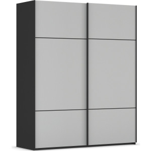 rauch Schuifdeurkast Kledingkast kast garderobe slaapkamerkast SCALE-TRIO edel drievoudig front met 2 sierlijsten glasfront made in germany