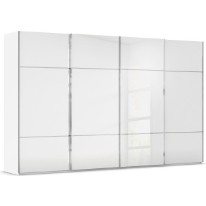 rauch Schuifdeurkast Kledingkast kast garderobe slaapkamerkast SCALE-TRIO edel drievoudig front met 2 sierlijsten glasfront made in germany