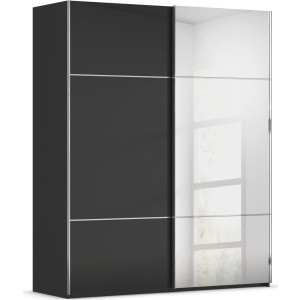 rauch Schuifdeurkast Kledingkast kast garderobe slaapkamerkast SCALE-TRIO edel drievoudig front met 2 sierlijsten spiegel/glas made in germany