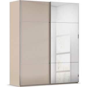 rauch Schuifdeurkast Kledingkast kast garderobe slaapkamerkast SCALE-TRIO edel drievoudig front met 2 sierlijsten spiegel/glas made in germany