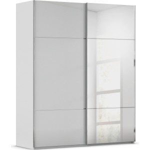 rauch Schuifdeurkast Kledingkast kast garderobe slaapkamerkast SCALE-TRIO edel drievoudig front met 2 sierlijsten spiegel/glas made in germany