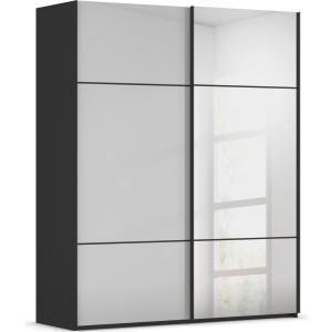 rauch Schuifdeurkast Kledingkast kast garderobe slaapkamerkast SCALE-TRIO edel drievoudig front met 2 sierlijsten spiegel/glas made in germany